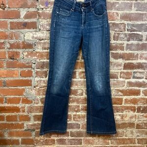 PAIGE Dark Blue Flare Jeans